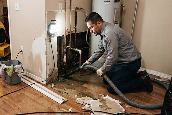 Burst Pipe Clean Up Newport Beach