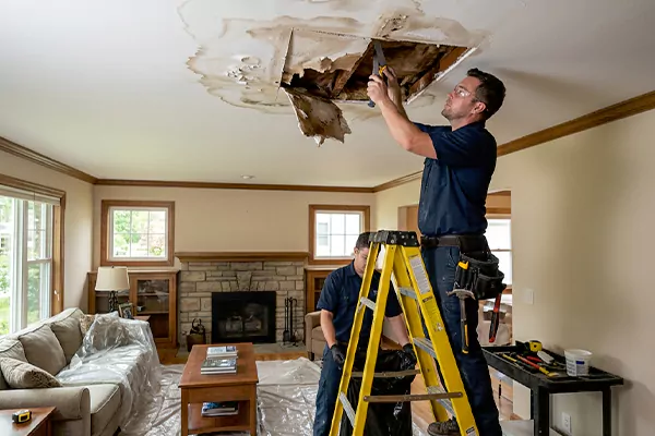 Water Damage Ceiling Repair Newport Beach