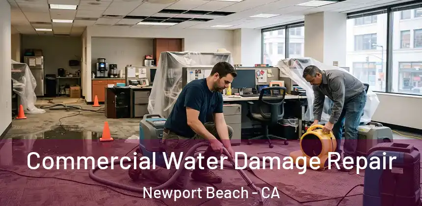 Commercial Water Damage Repair Newport Beach - CA