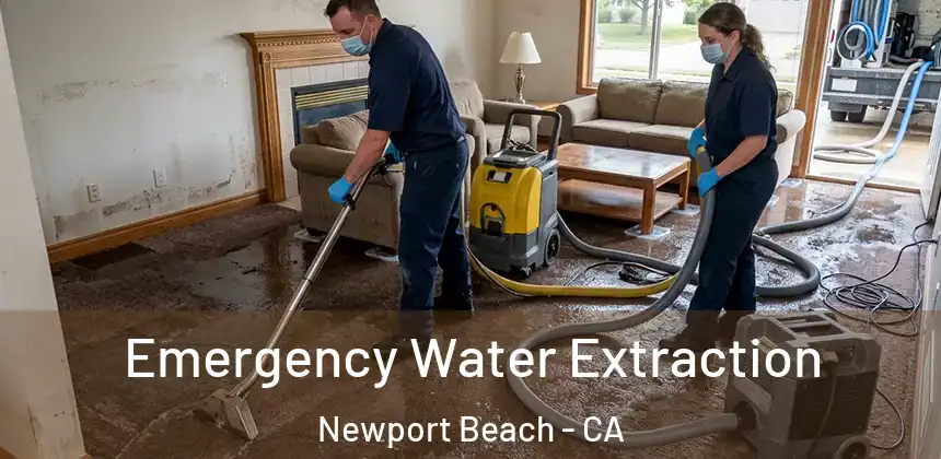  Emergency Water Extraction Newport Beach - CA