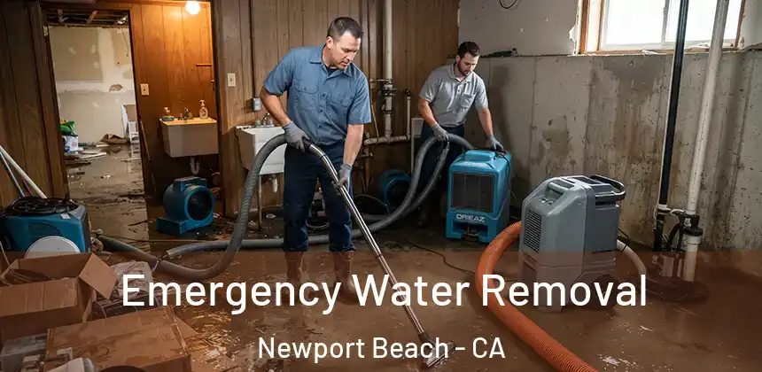  Emergency Water Removal Newport Beach - CA