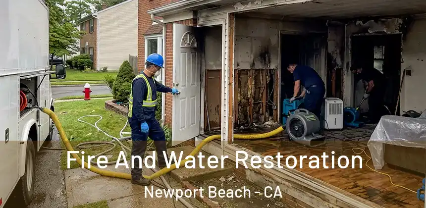  Fire And Water Restoration Newport Beach - CA