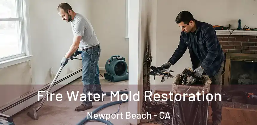  Fire Water Mold Restoration Newport Beach - CA