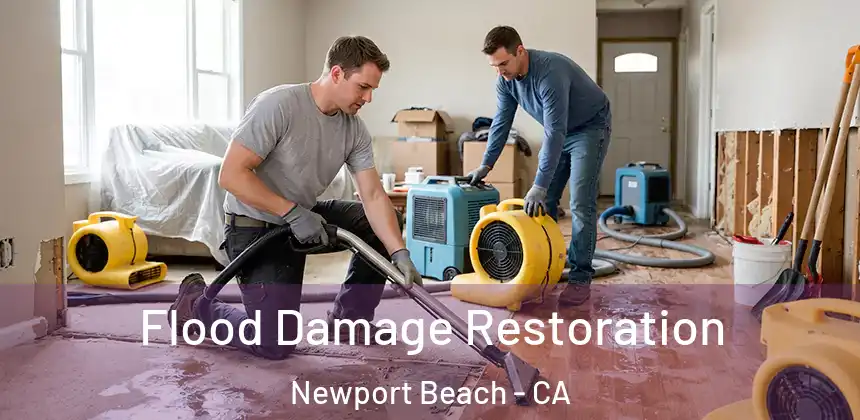 Flood Damage Restoration Newport Beach - CA