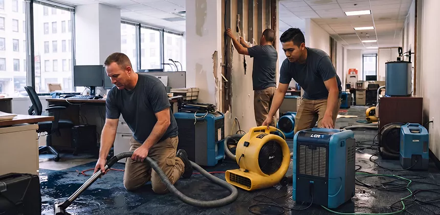 Emergency Commercial Water Damage Repair in Newport Beach