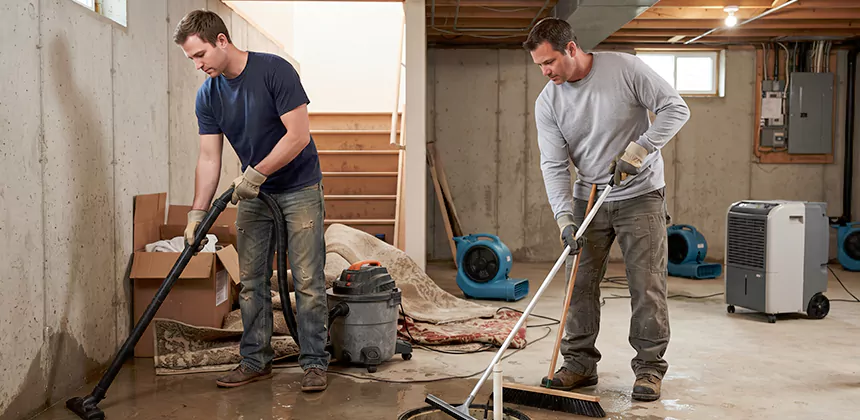 Basement Flood Water Removal in Newport Beach