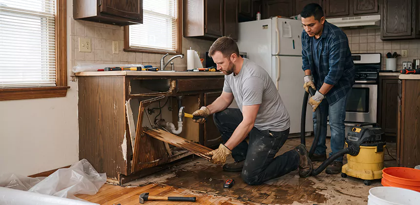Repairing Water Damaged MDF Cabinets in Newport Beach