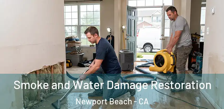  Smoke and Water Damage Restoration Newport Beach - CA