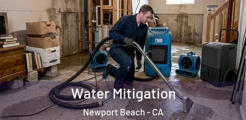  Water Mitigation Newport Beach - CA