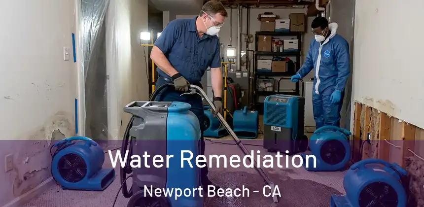  Water Remediation Newport Beach - CA
